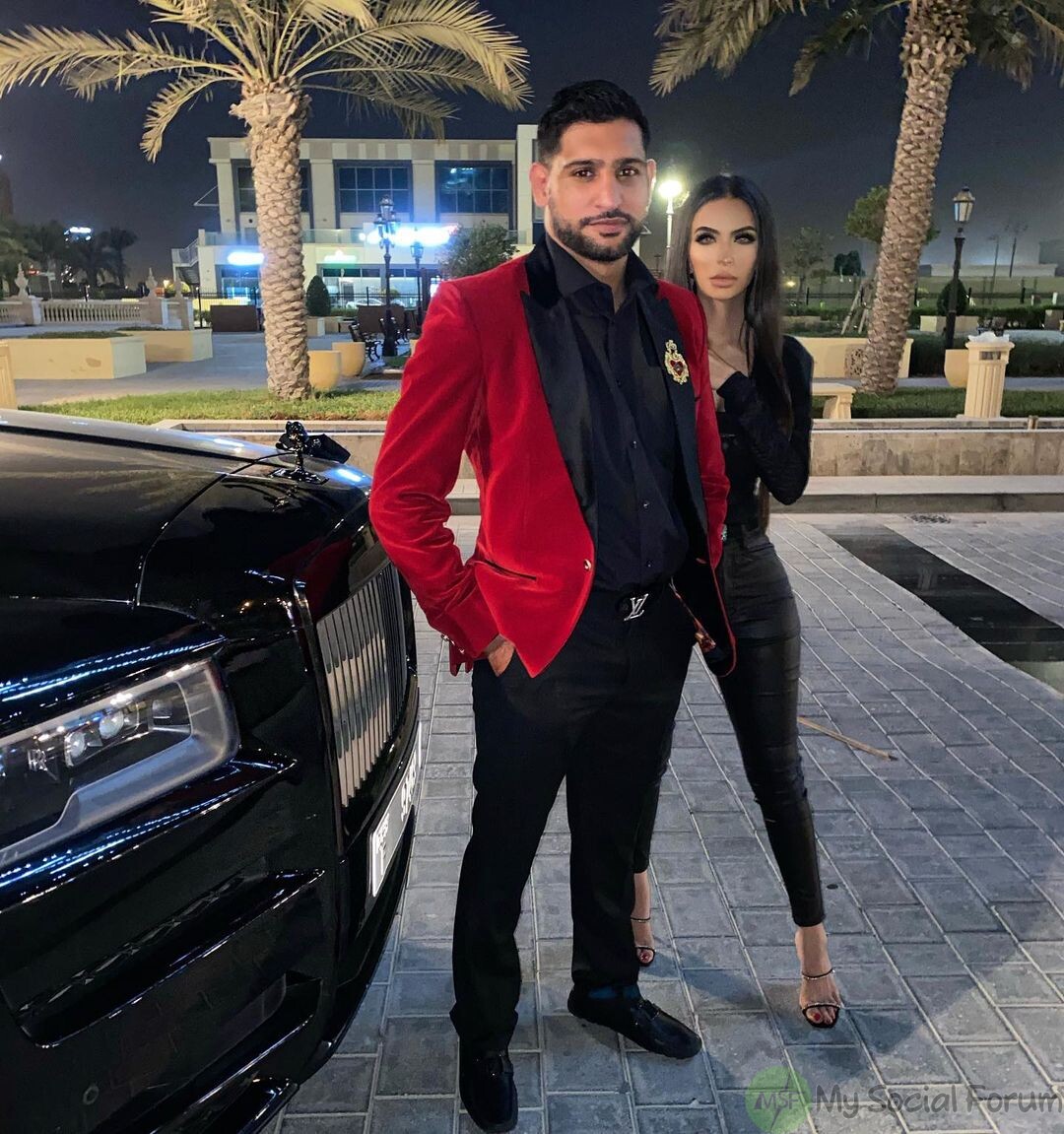 Latest Pictures of Amir Khan with his wife, Faryal Makhdom