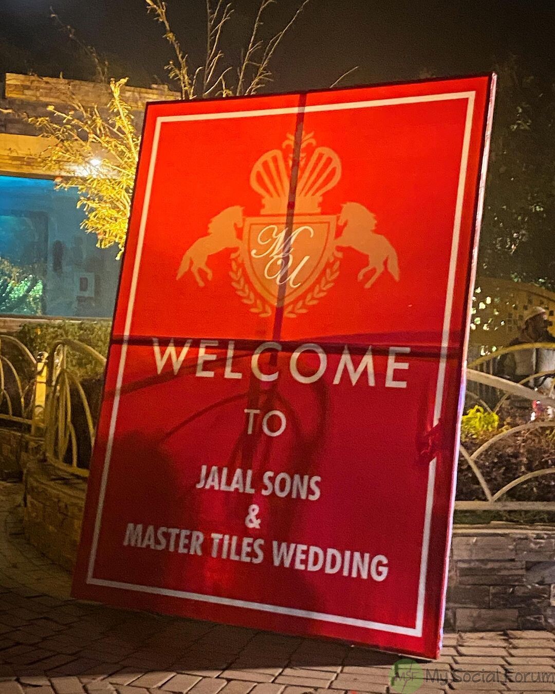 master tiles and jalal sons wedding