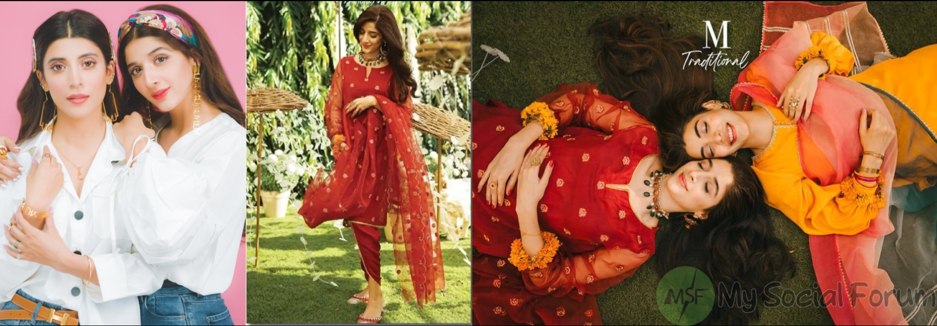 Lovely Pictures Of Mawra Hocane And Urwa Hocane On Launching Their Brand Uxm