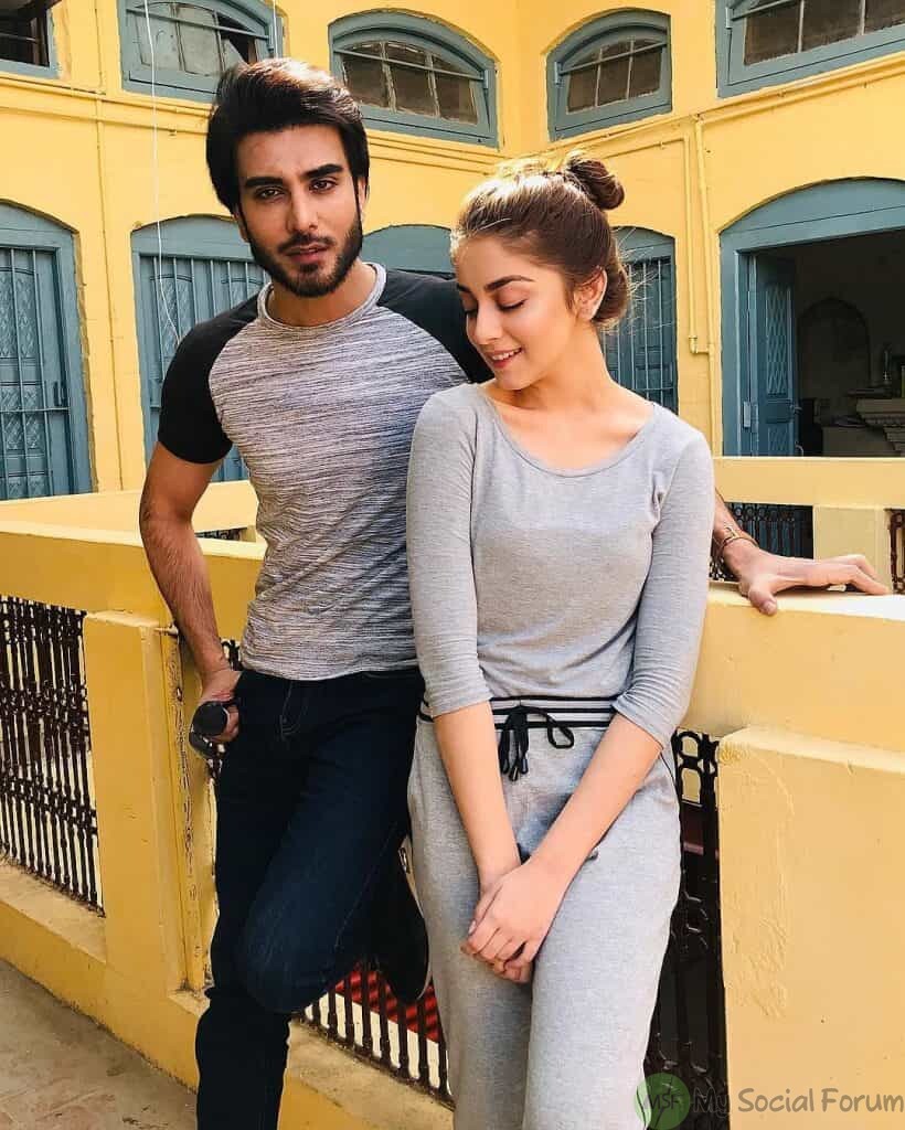 Imran Abbas in relation with alizeh shah