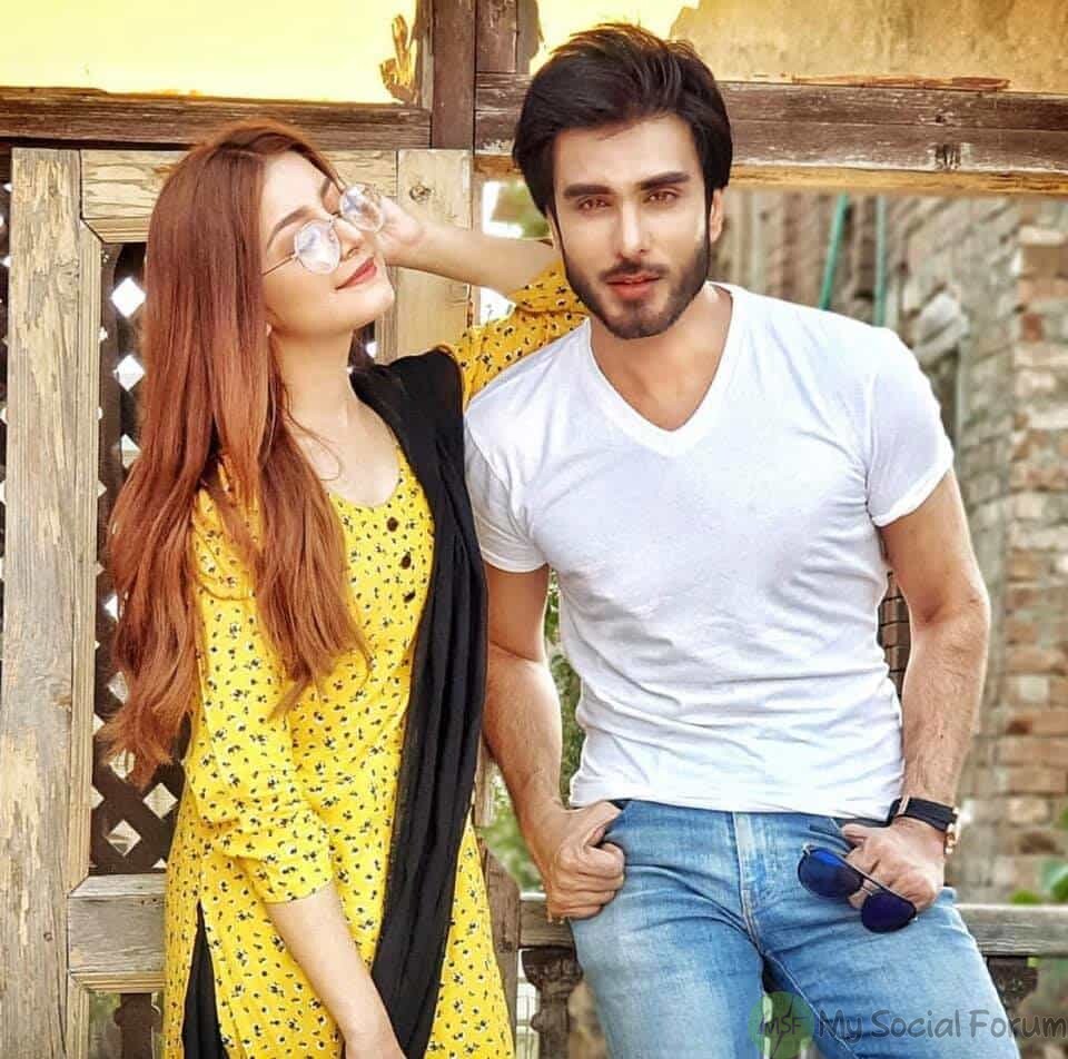 Imran Abbas in relation with alizeh shah