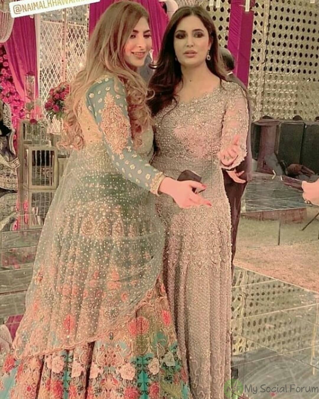 Naimal Khawar Sister Fiza Khawar Wedding