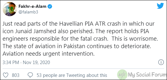 PIA PLane PK661 crash