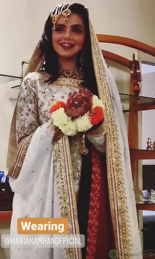 Srha Asghar wedding