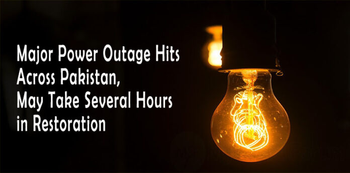 pakistan blackout no electricity