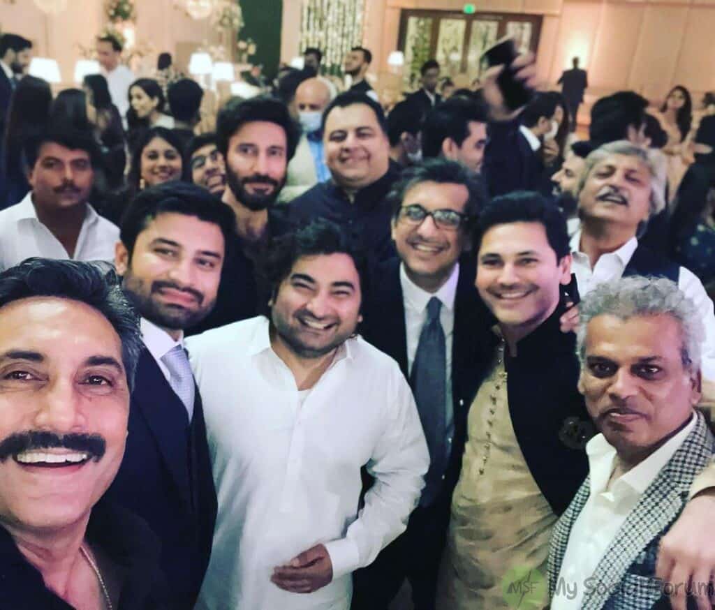 Celebrities at Shahmir Shunaid wedding